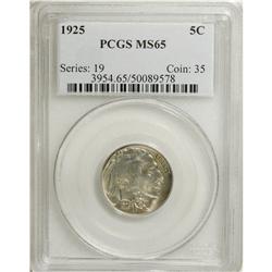 1925 5C MS65 PCGS. PCGS Population (400/126). NGC