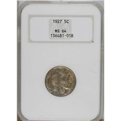 1927 5C MS64 NGC. NGC Census: (584/668). PCGS Popu
