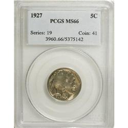 1927 5C MS66 PCGS. PCGS Population (232/5). NGC Ce