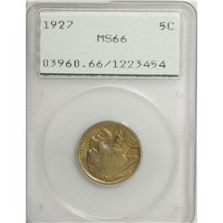 1927 5C MS66 PCGS. PCGS Population (232/5). NGC Ce
