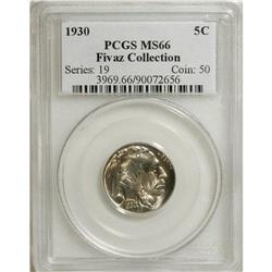 1930 5C MS66 PCGS. PCGS Population (240/19). NGC Censu