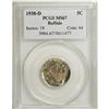 Image 1 : 1938-D 5C MS67 PCGS. PCGS Population (1207/8). NGC