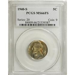 1940-S 5C MS66 Full Steps PCGS. PCGS Population (1