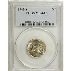 1942-S 5C MS66 Full Steps PCGS. PCGS Population (1