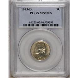 1943-D 5C MS67 Full Steps PCGS. PCGS Population (2