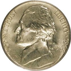 1944-D 5C MS67 Full Steps PCGS. PCGS Population (202/2