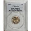 Image 1 : 1947 5C MS66 PCGS. Ex:Omaha Bank Hoard. PCGS Popul