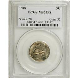 1948 5C MS65 Full Steps PCGS. PCGS Population (60/