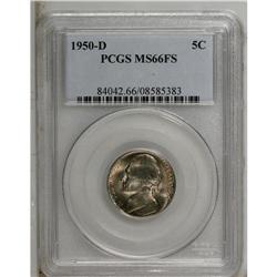 1950-D 5C MS66 Full Steps PCGS. PCGS Population (2
