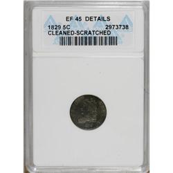 1829 H10C XF45 ANACS. NGC Census: (10/976). PCGS Popul
