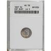 Image 1 : 1837 H10C Large 5C AU58 ANACS. NGC Census: (28/194