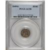Image 1 : 1849/6 H10C AU58 PCGS. PCGS Population (5/19). NGC