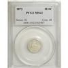 Image 1 : 1872 H10C MS63 PCGS. PCGS Population (83/86). NGC