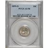 Image 1 : 1859-O 10C AU58 PCGS. PCGS Population (6/83). NGC