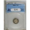 Image 1 : 1895-O 10C G6 ANACS. NGC Census: (5/251). PCGS Pop