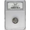 Image 1 : 1912 10C --Improperly Cleaned--NCS. Proof. NGC Cens