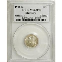1916-S 10C MS65 Full Bands PCGS. PCGS Population (