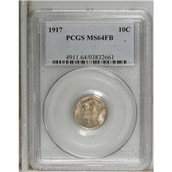 1917 10C MS64 Full Bands PCGS. PCGS Population (25