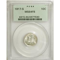 1917-S 10C MS64 Full Bands PCGS. PCGS Population (