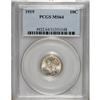 Image 1 : 1919 10C MS64 PCGS. PCGS Population (23/12). NGC C