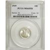 Image 1 : 1919 10C MS65 Full Bands PCGS. PCGS Population (12