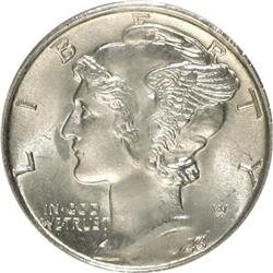 1923-S 10C MS64 PCGS. PCGS Population (46/19). NGC Cen