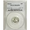 Image 1 : 1926-D 10C MS63 Full Bands PCGS. PCGS Population (