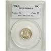 Image 1 : 1926-D 10C MS64 Full Bands PCGS. PCGS Population (