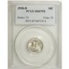 Image 1 : 1938-D 10C MS67 Full Bands PCGS. PCGS Population (
