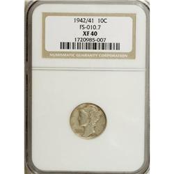 1942/1 10C XF40 NGC. NGC Census: (218/998). PCGS Popul