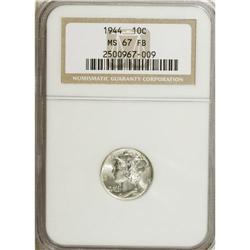 1944 10C MS67 Full Bands NGC. NGC Census: (112/0).
