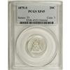 1875-S 20C XF45 PCGS. PCGS Population (84/1743). N