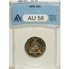 Image 3 : 1859 25C AU58 ANACS. NGC Census: (32/96). PCGS Pop