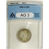 Image 1 : 1896-S 25C AG3 ANACS. NGC Census: (30/134). PCGS P