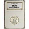 Image 1 : 1917 25C Type One MS63 Full Head NGC. NGC Census: