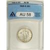 Image 3 : 1918 25C AU58 ANACS. NGC Census: (64/542). PCGS Popula