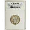 Image 1 : 1919-D 25C --Cleaned--ANACS. XF40 Details. NGC Cens