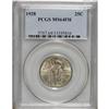 Image 1 : 1928 25C MS64 Full Head PCGS. PCGS Population (97/