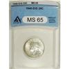 Image 1 : 1940-D 25C MS65 ANACS. NGC Census: (544/538). PCGS Pop