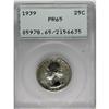 Image 1 : 1939 25C PR65 PCGS. PCGS Population (572/619). NGC
