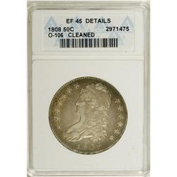 1808 50C --Cleaned--ANACS. XF45 Details. NGC Census: (7