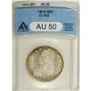 Image 1 : 1814 50C AU50 ANACS. O-103. NGC Census: (26/240).