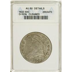 1823 50C ( )--Cleaned--ANACS. AU50 Details. NGC Census