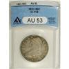 Image 1 : 1823 50C ( ) AU53 ANACS. O-112. NGC Census: (30/379).
