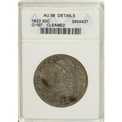 1823 50C ( )--Cleaned--ANACS. AU58 Details. NGC Census
