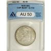 Image 1 : 1836 50C Lettered Edge AU50 ANACS. O-112. NGC Cens