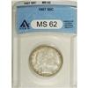 Image 3 : 1907 50C MS62 ANACS. NGC Census: (58/240). PCGS Popula