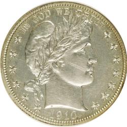 1910 50C --Cleaned--ANACS. PF60 Details. NGC Census: (0