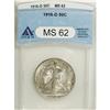 Image 1 : 1916-D 50C MS62 ANACS. NGC Census: (324/1342). PCG