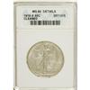 Image 1 : 1918-S 50C --Cleaned--ANACS. MS60 Details. NGC Cens